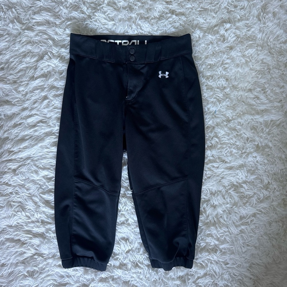 Under Armour Black Athletic Softball Pants